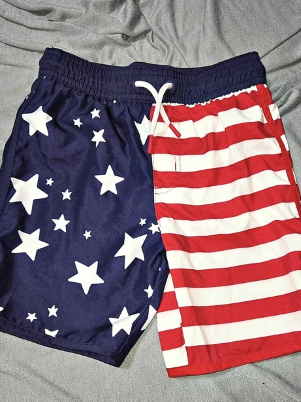 Cat & Jack Americana Flag Swim Trunks Boys 5T